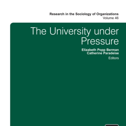 The University under Pressure