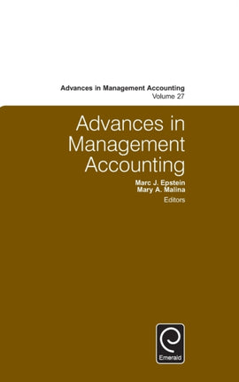 Advances in Management Accounting