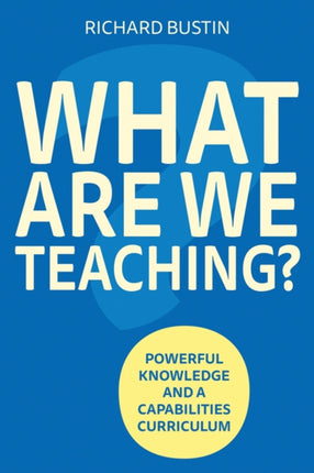 What are we Teaching