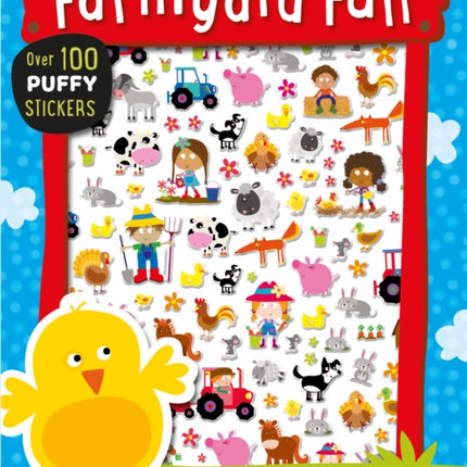 Farmyard Fun Puffy Sticker Book