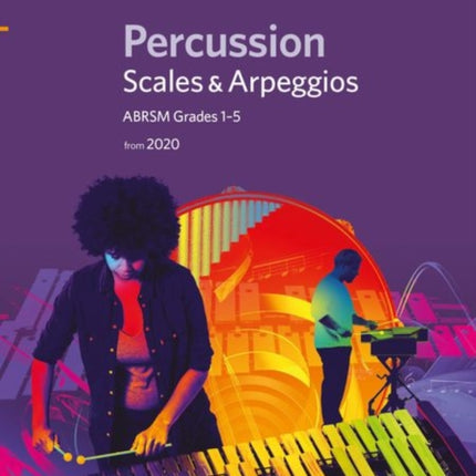 Percussion Scales & Arpeggios, ABRSM Grades 1-5: from 2020