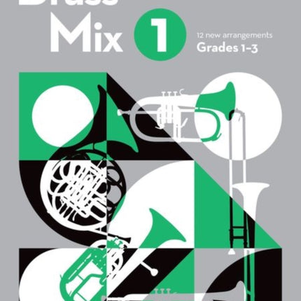 Brass Mix, Book 1, Piano Accompaniment B flat: 12 new arrangements for Brass, Grades 1-3