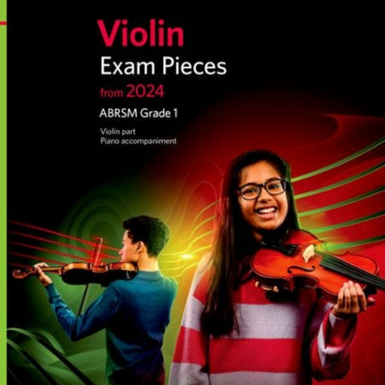 Violin Exam Pieces from 2024, ABRSM Grade 1, Violin Part & Piano Accompaniment