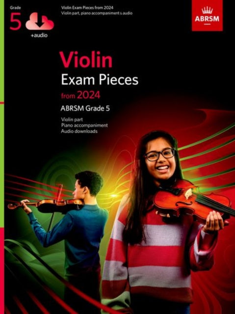 Violin Exam Pieces from 2024, ABRSM Grade 5, Violin Part, Piano Accompaniment & Audio