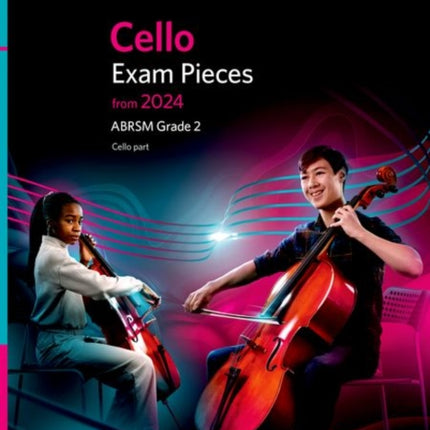 Cello Exam Pieces from 2024, ABRSM Grade 2, Cello Part