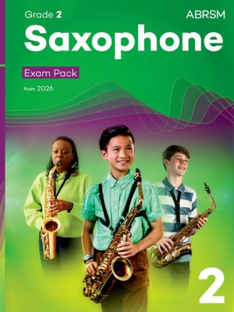 Saxophone Exam Pack from 2026 ABRSM Grade 2