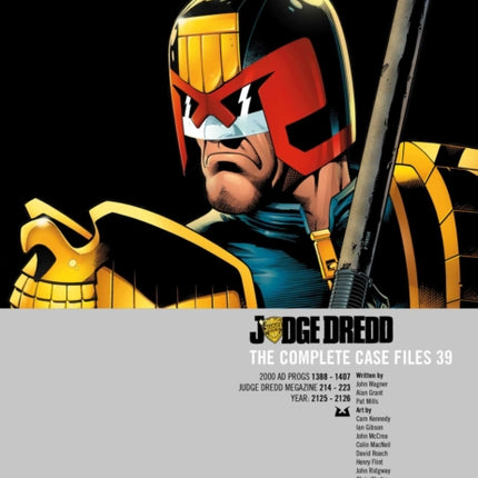 Judge Dredd: The Complete Case Files 39