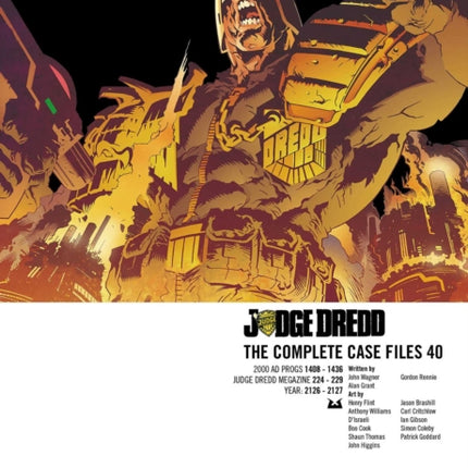 Judge Dredd: The Complete Case Files 40