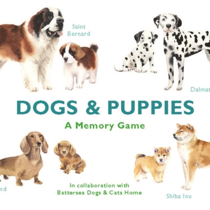 Dogs & Puppies: A Memory Game