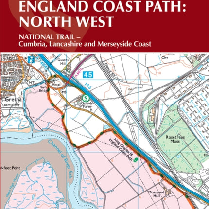 Walking the King Charles III England Coast Path North West  Cumbria Map Booklet