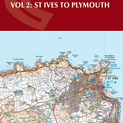 South West Coast Path Map Booklet  Vol 2 St Ives