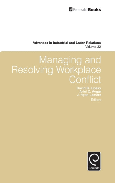 Managing and Resolving Workplace Conflict