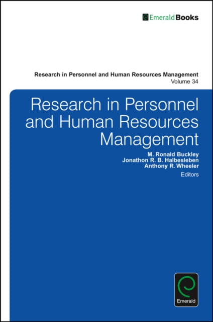 Research in Personnel and Human Resources Management