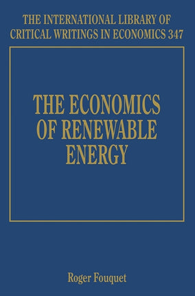 The Economics of Renewable Energy