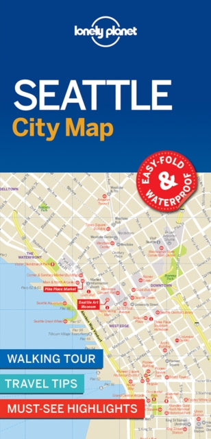 Lonely Planet Seattle City Map