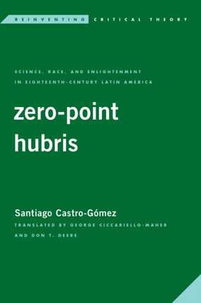 Zero-Point Hubris: Science, Race, and