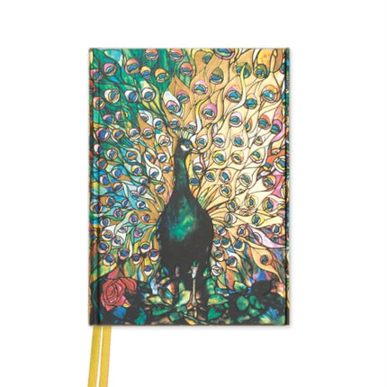 Tiffany: Displaying Peacock (Foiled Pocket Journal)