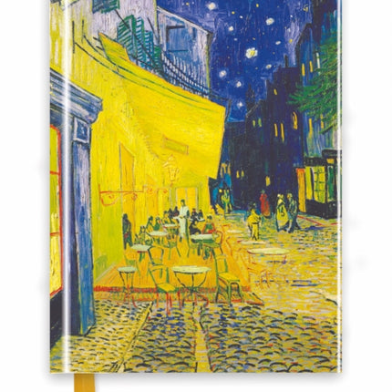 Vincent van Gogh: Café Terrace (Foiled Journal)