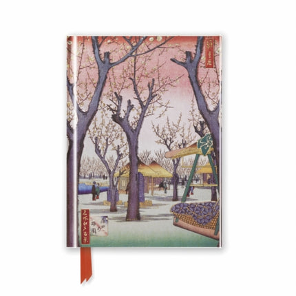 Hiroshige: Plum Garden (Foiled Pocket Journal)