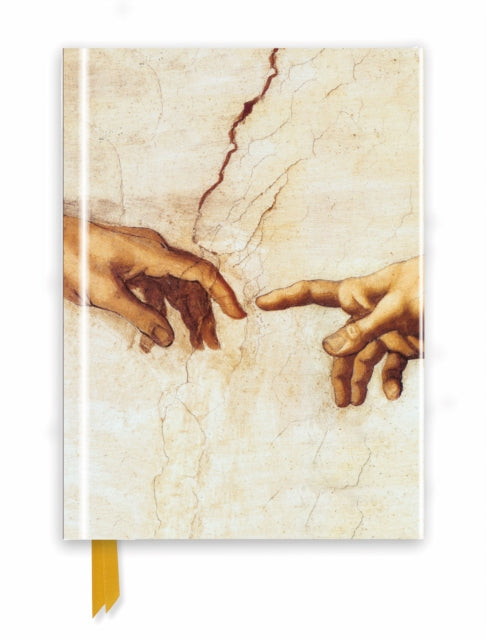 Michelangelo: Creation Hands (Foiled Journal)