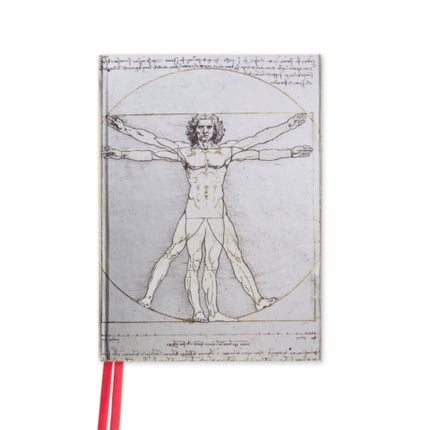 Da Vinci: Vitruvian Man (Foiled Pocket Journal)