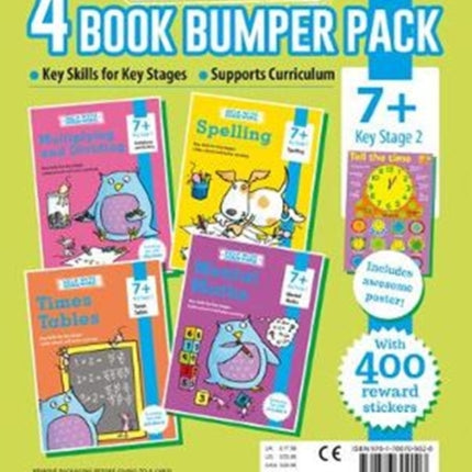 7+ Pack - Maths, Multiplying and Dividing, Spelling & Times Tables