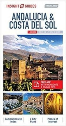 Insight Guides Travel Map Andalucia  Costa del Sol