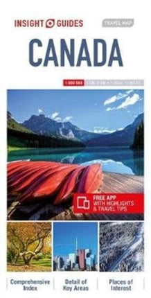 Insight Guides Travel Map Canada