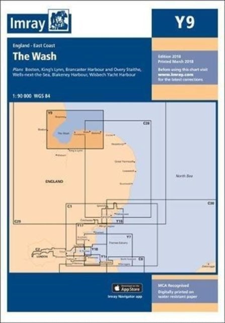 Imray Chart Y9: The Wash