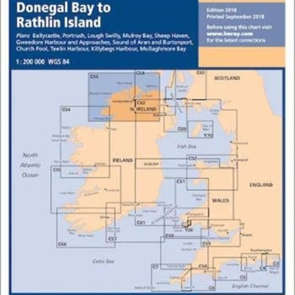 Imray Chart C53: Donegal Bay to Rathlin Island