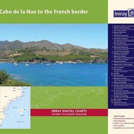 Imray Chart Atlas 3220: Cabo de la Nao to the French border Chart Atlas