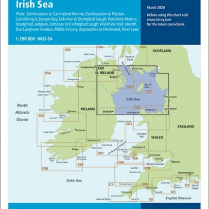 Imray Chart C62: Irish Sea: 2020