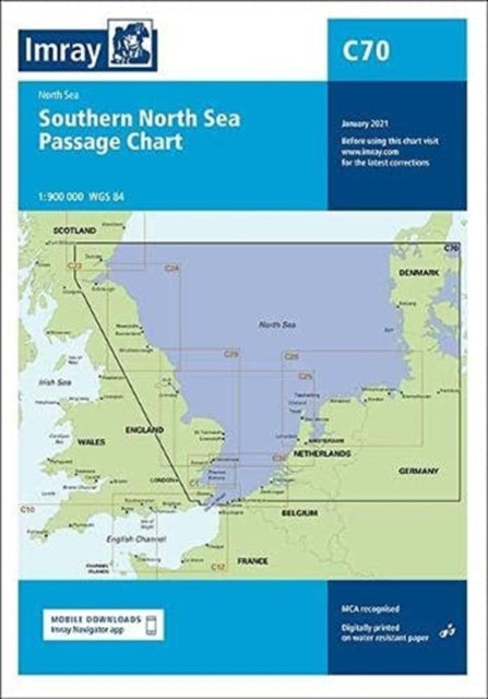 C70 Southern North Sea Passage Chart: 2021