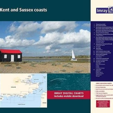 2100 Kent and Sussex Coasts Chart Pack: Thames Estuary to the Solent: 2021: 2000 Chart Series