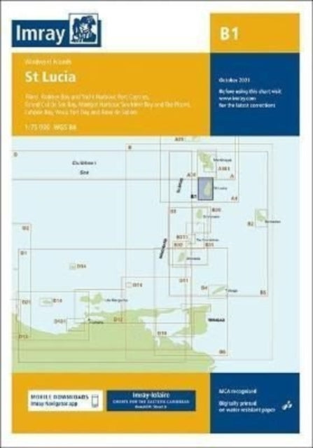 Imray Chart B1: St Lucia: 2021