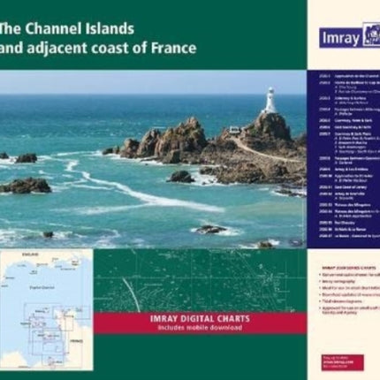 Imray 2500 Chart Pack: The Channel Islands and adjacent coast of France: 2022