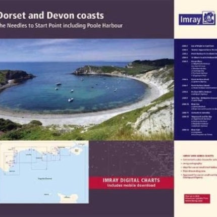 Imray 2300: Dorset and Devon Coasts Chart Pack: 2023