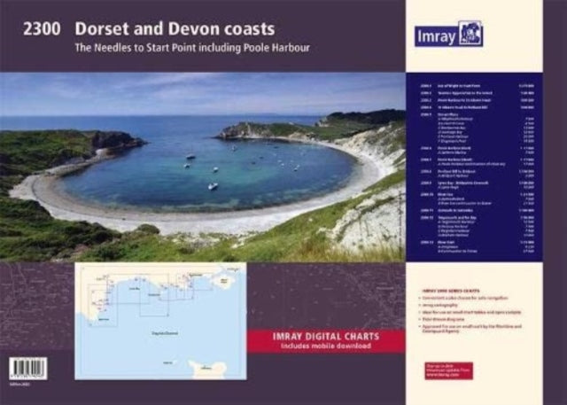 2300: Dorset and Devon Coasts Chart Pack Wiro Bound: 2023