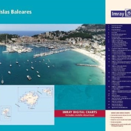 Imray 3200 Islas Baleares Chart Pack: 2023