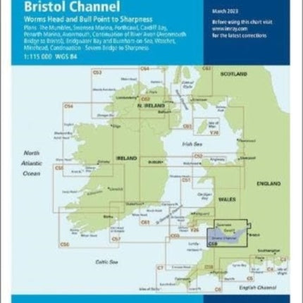 Imray Chart C59: Bristol Channel: 2023