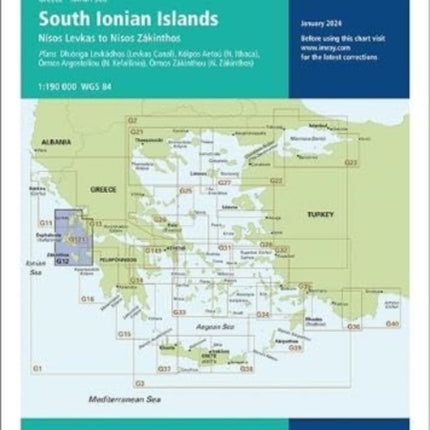 G12 South Ionian Islands: Nisos Levkas to Nisos Zakinthos: 2024