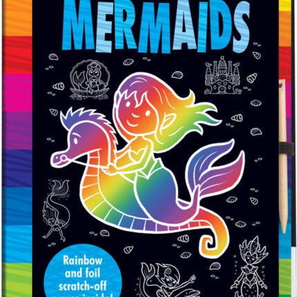 Scratch and Draw Mermaids - Scratch Art Activity Book