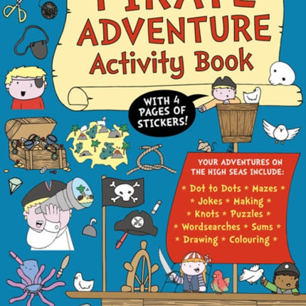 Pirate Adventure Activity Book