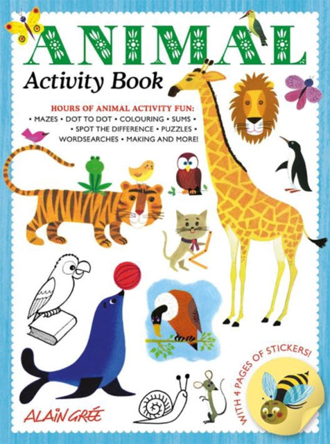 Animal Activity Book