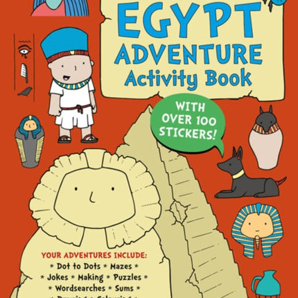 Ancient Egypt Adventure Activity Book