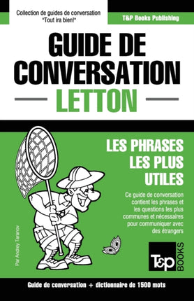 Guide de conversation Français-Letton et