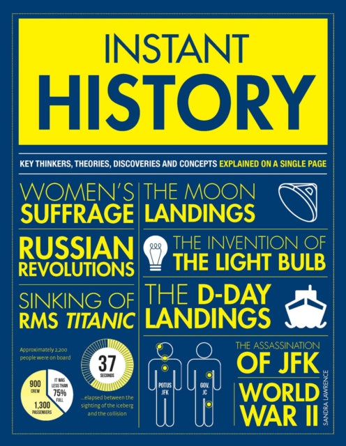 Instant History: Key thinkers, theories, discoveries and concepts explained on a single page