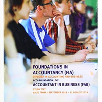 FAB - ACCOUNTANT IN BUSINESS - STUDY TEXT