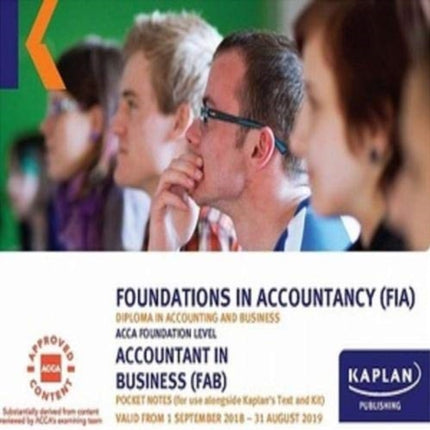 FAB - ACCOUNTANT IN BUSINESS - POCKET NOTES