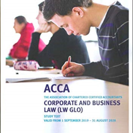 CORPORATE AND BUSINESS LAW (GLO) - STUDY TEXT